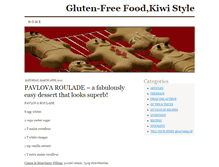 Tablet Screenshot of glutenfreefood.blogtown.co.nz