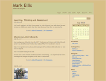 Tablet Screenshot of markellis.blogtown.co.nz