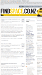 Mobile Screenshot of findspace.blogtown.co.nz