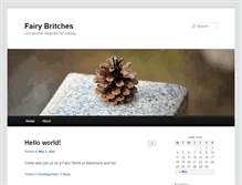 Tablet Screenshot of fairybritches.blogtown.co.nz