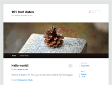 Tablet Screenshot of 101baddates.blogtown.co.nz