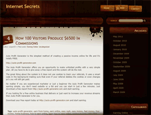 Tablet Screenshot of internetsecrets.blogtown.co.nz